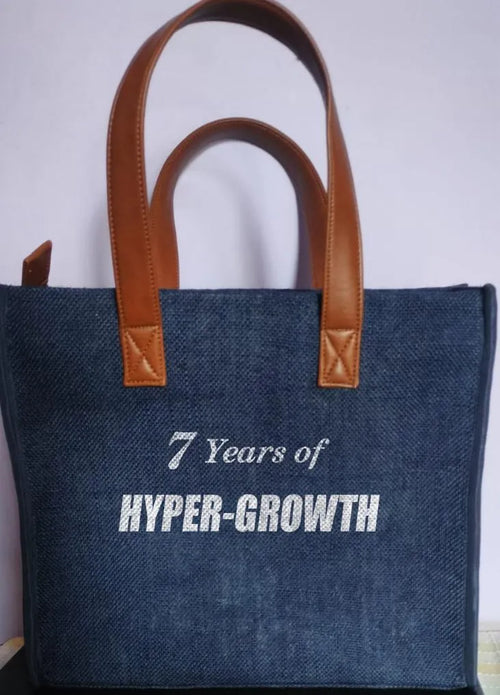 Denim tote