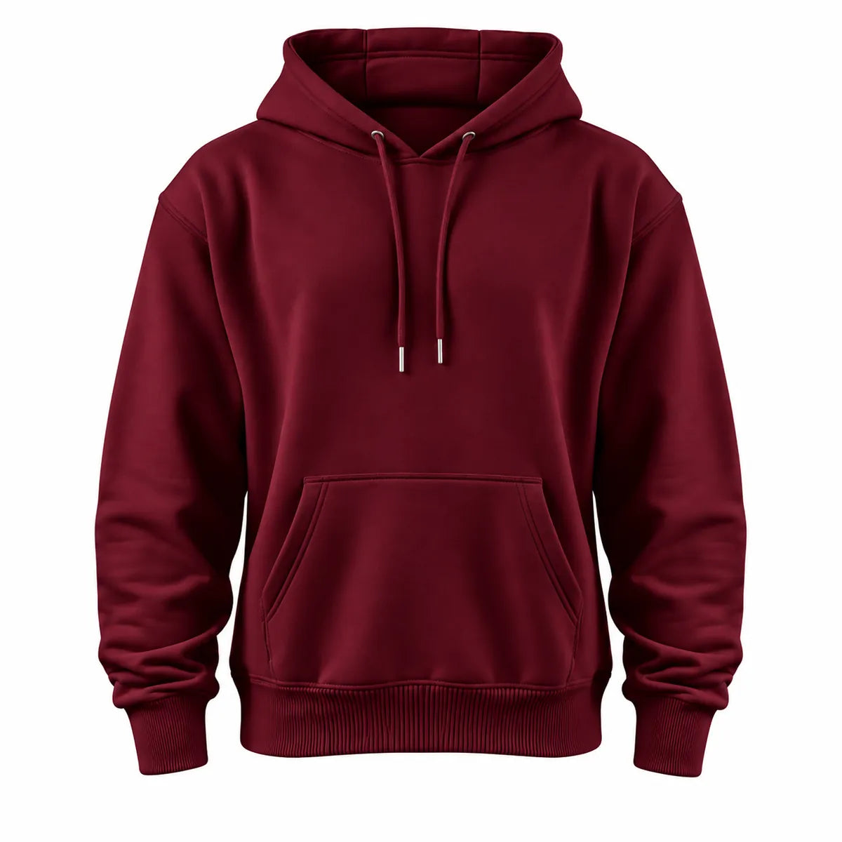 Hoodie in Maroon