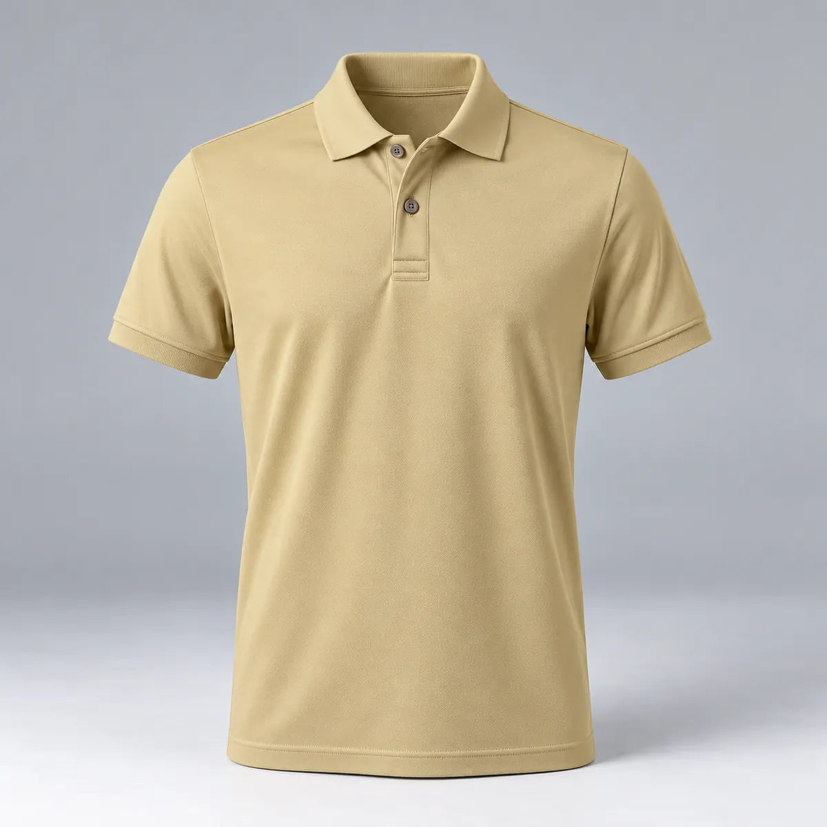 Piqué Polo in Sand