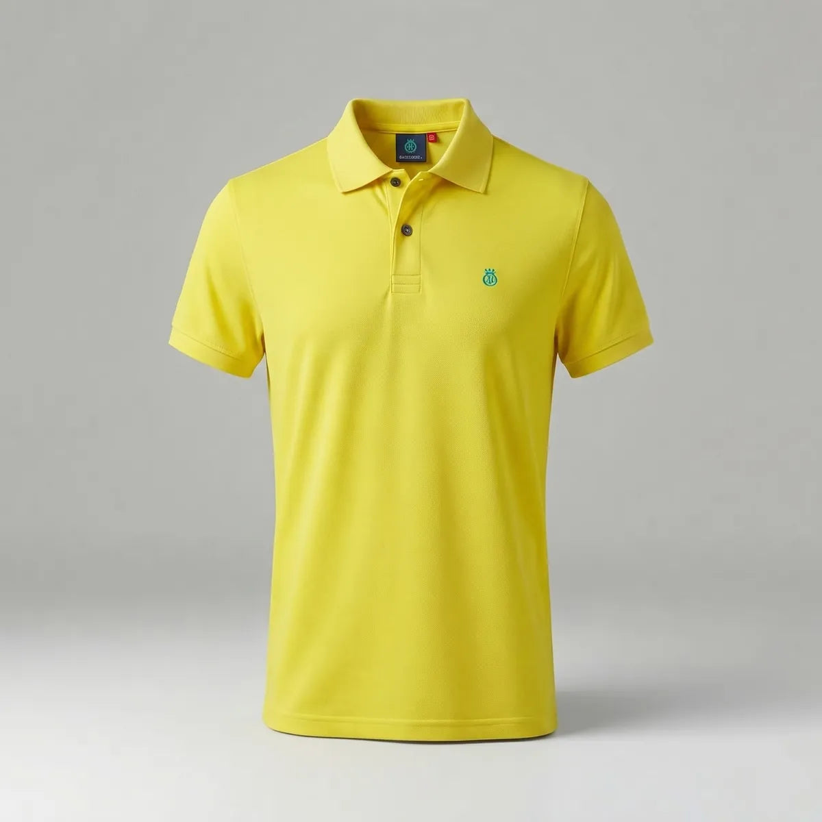 Piqué Polo in Yellow