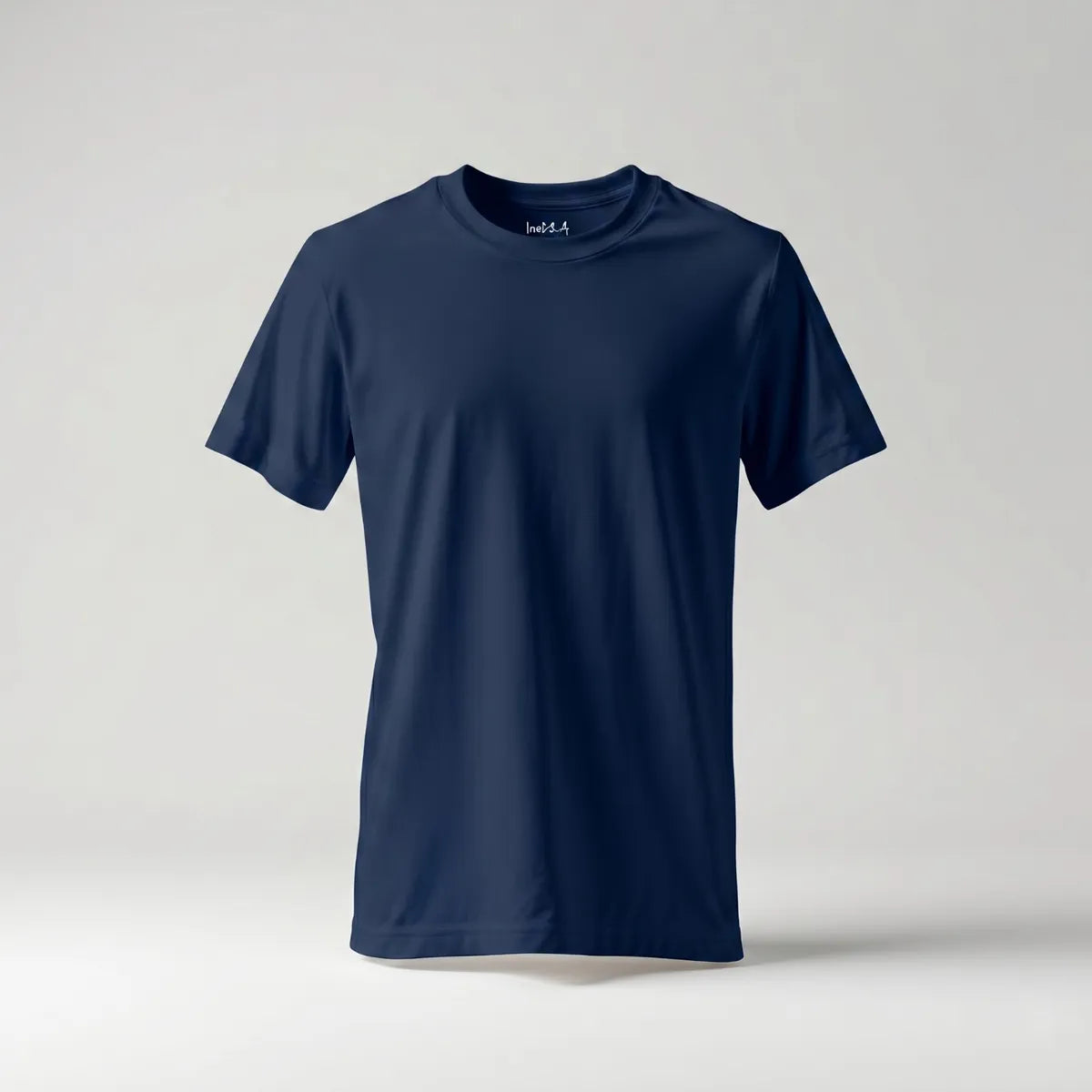 Premium Round Neck T-shirt in Navy