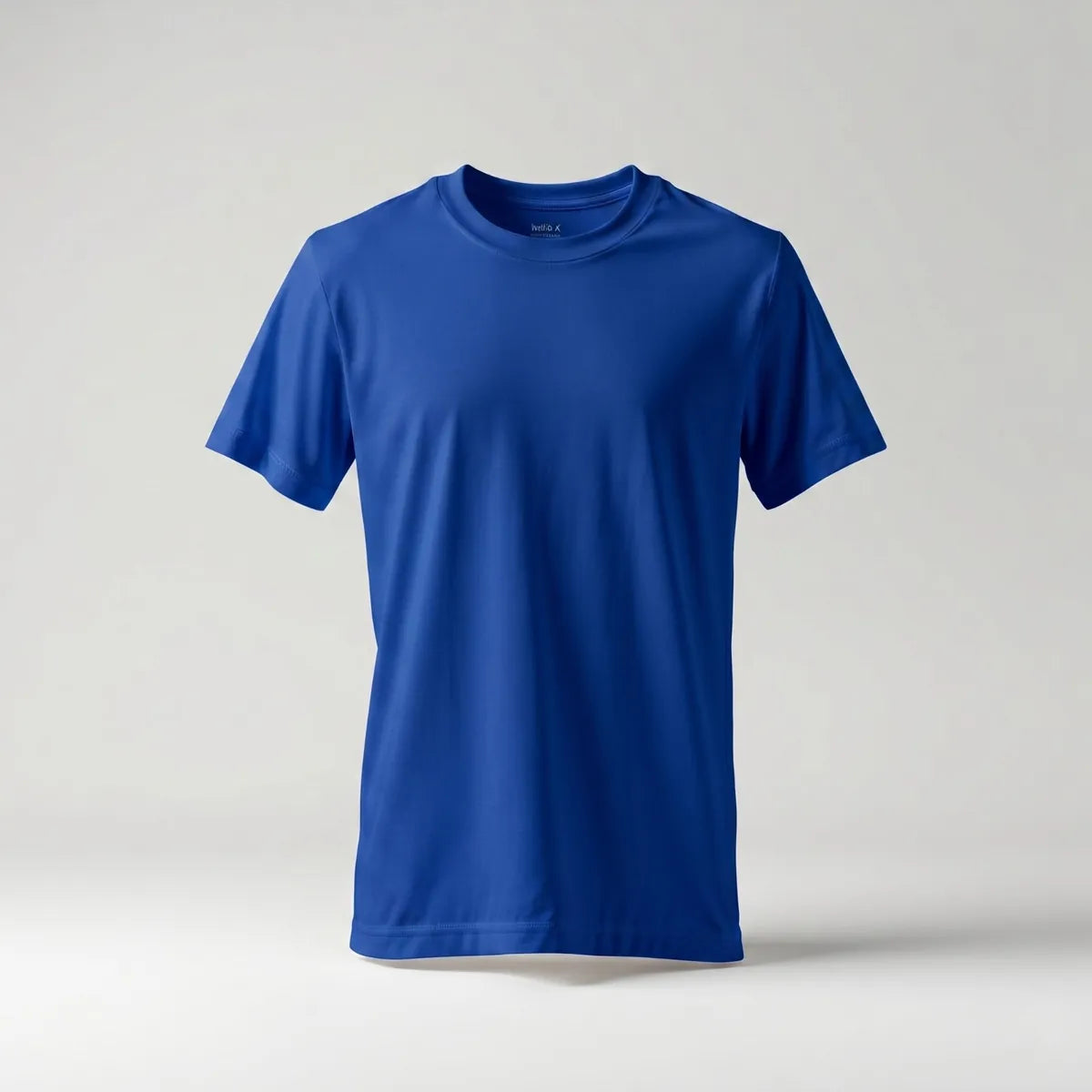 Premium Round Neck T-shirt in Royal blue